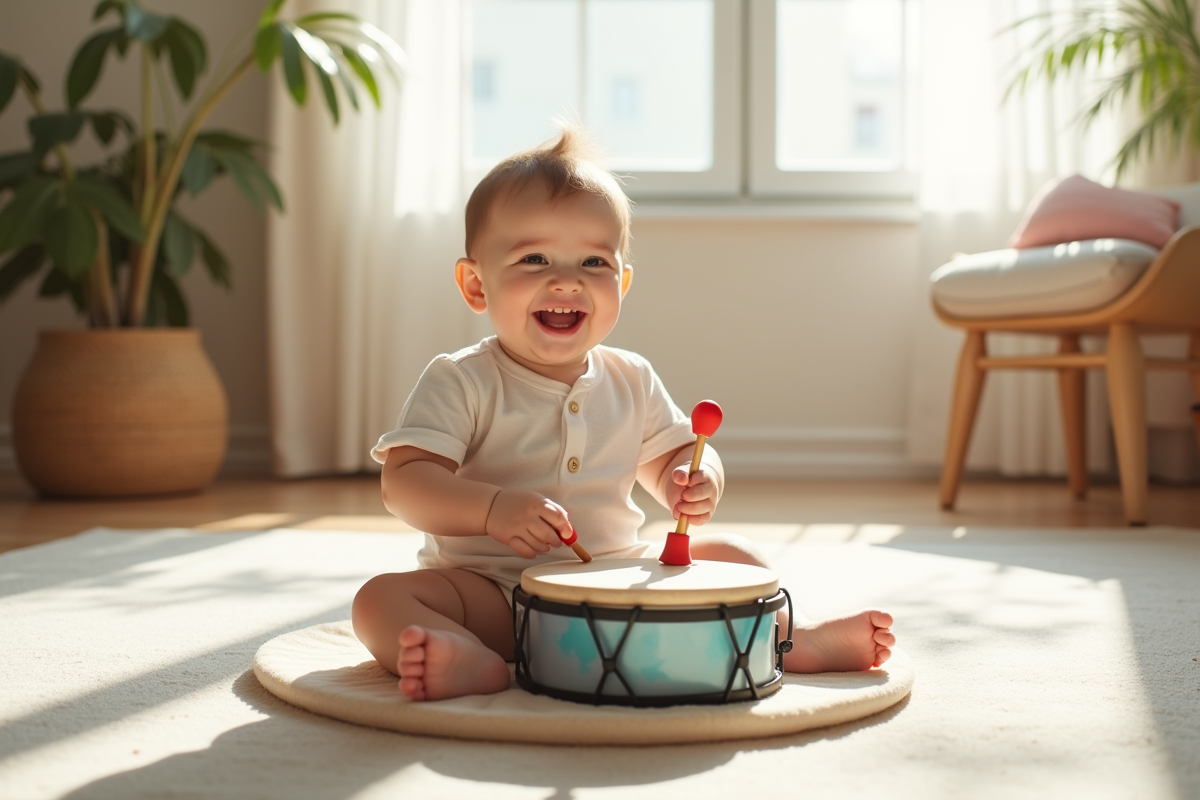 Développement du rythme chez les bébés : à quel âge commence-t-il ?