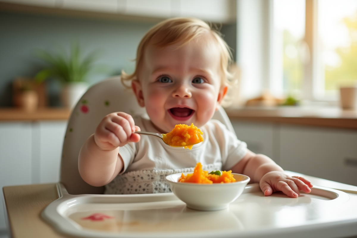 Diversification alimentaire du bébé : l’âge idéal pour commencer