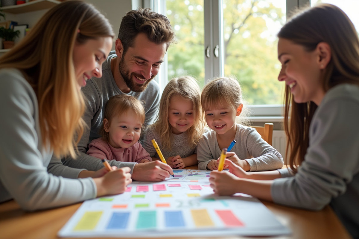 Création d’un calendrier familial : étapes et conseils pratiques