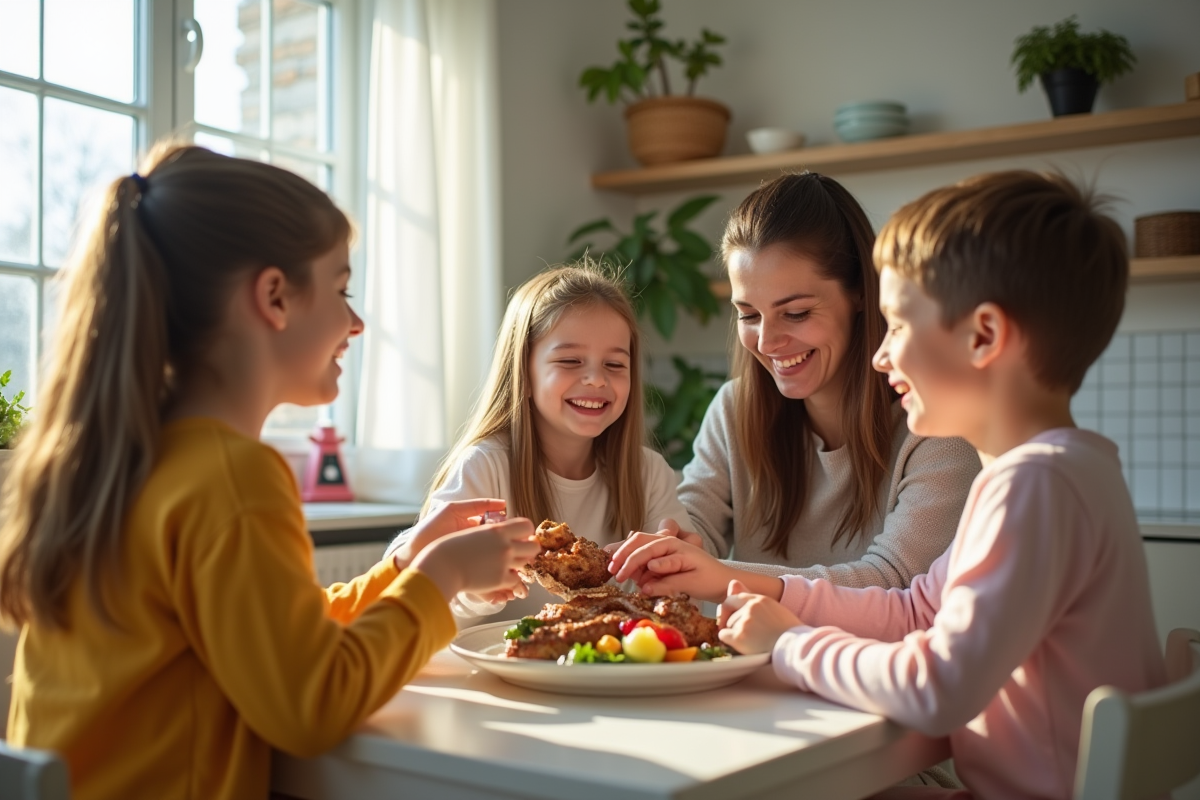 Quantité de viande recommandée pour les enfants : conseils nutritionnels